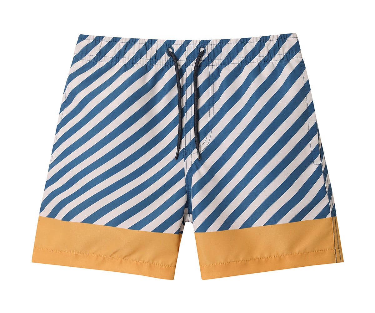 Bermuda  Banho Boy Stripes Blues & Beyond