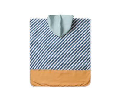 Beach Poncho Stripes Blues & Beyond