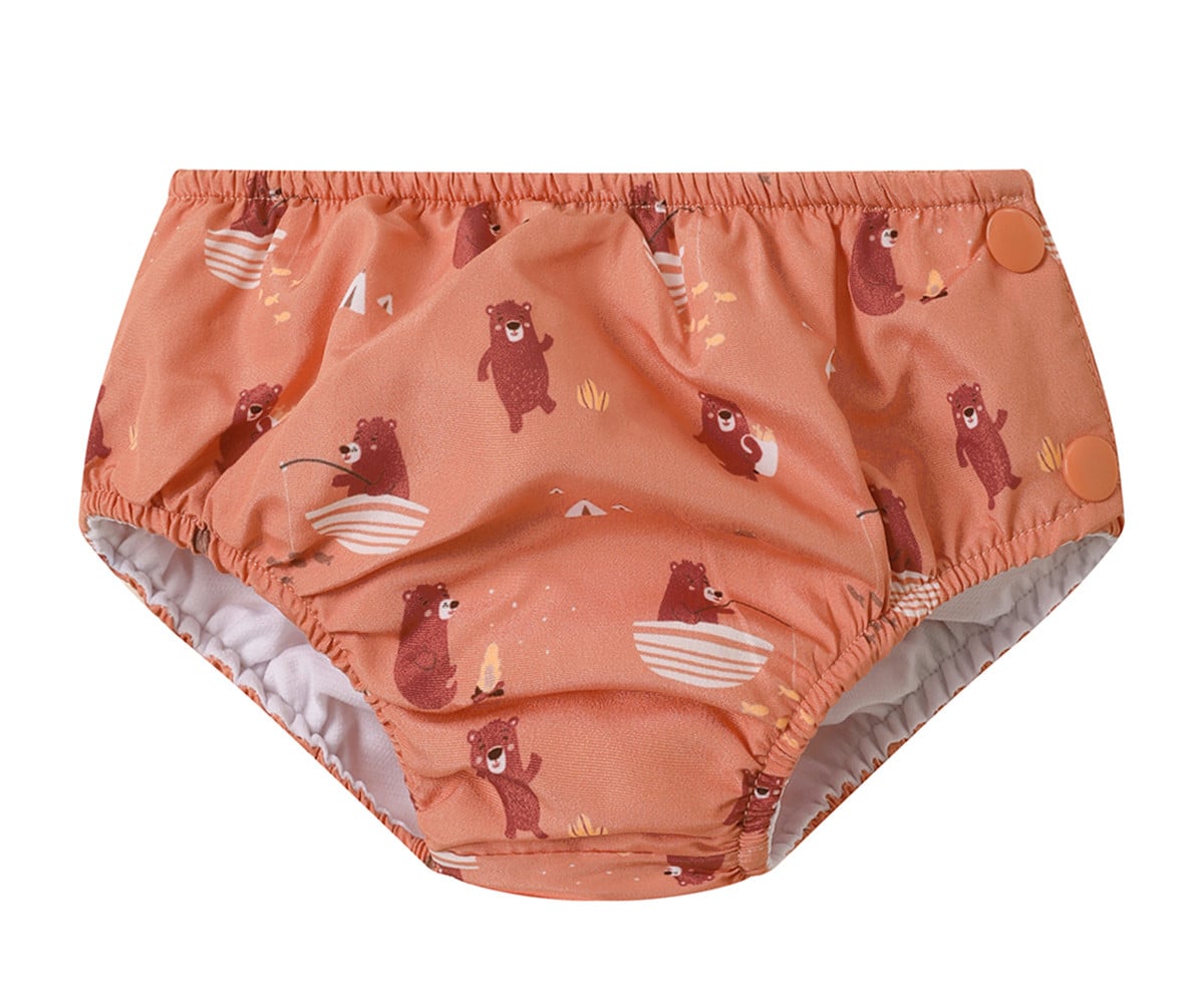 Cueca com fraldas Camping Folhos
