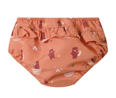 Cueca com fraldas Camping Folhos
