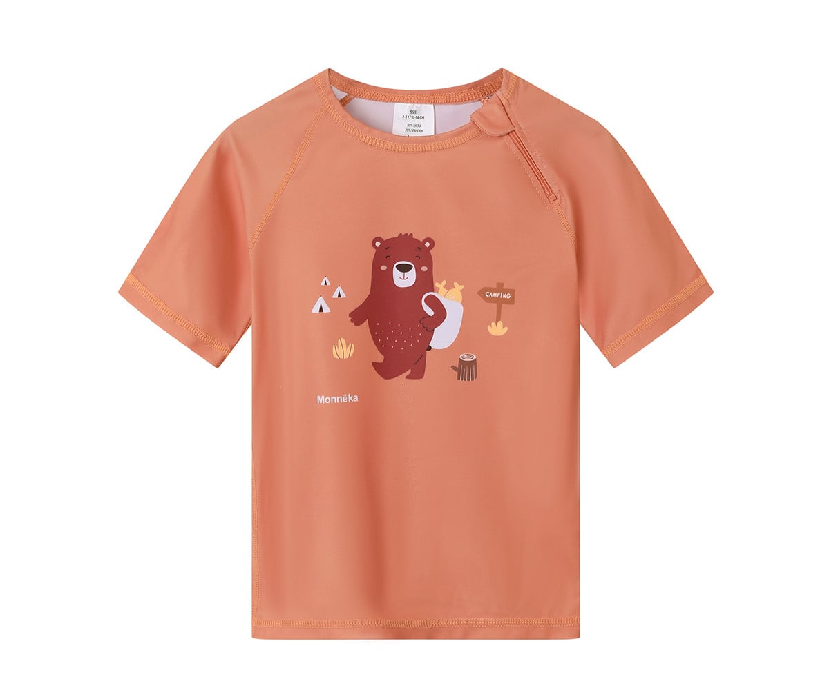 Camiseta de proteção solar Camping