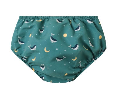 Bañador Pañal Whale Teal