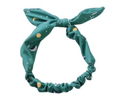Fascia Capelli Teal Whale