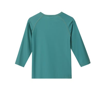 Camiseta Protección Solar Manga Larga Whale Teal
