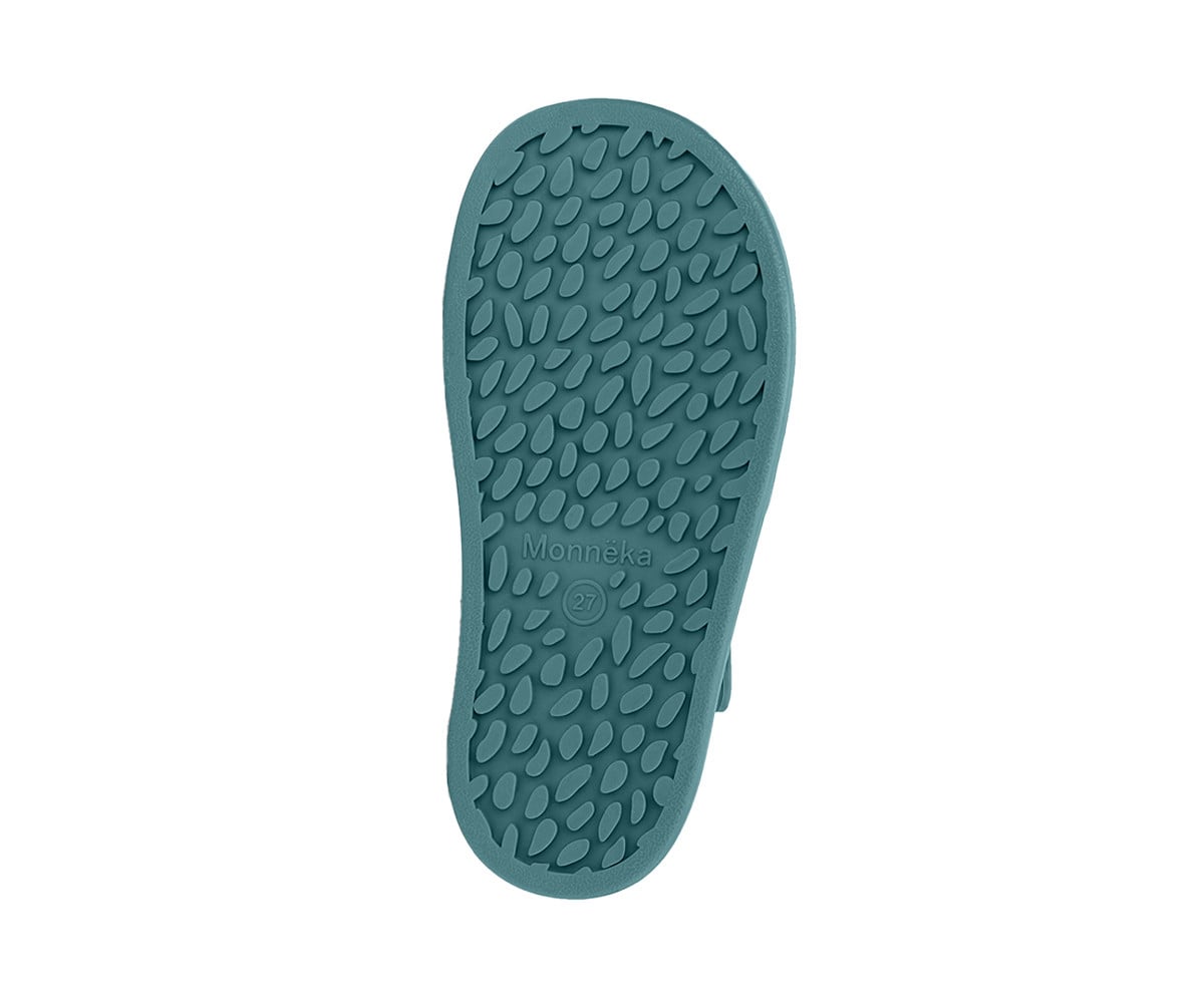 Monnëka Jelly Sandals Whale Teal