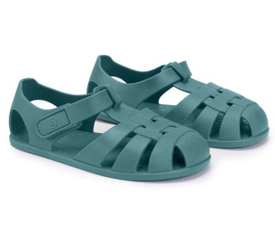 Monnëka Jelly Sandals Whale Teal