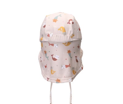 Gorro Playa Bebé Mermaid Cats