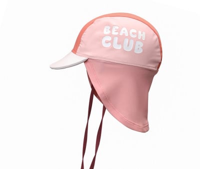 Cappello Spiaggia Bebè Stripes Bloom & Blush