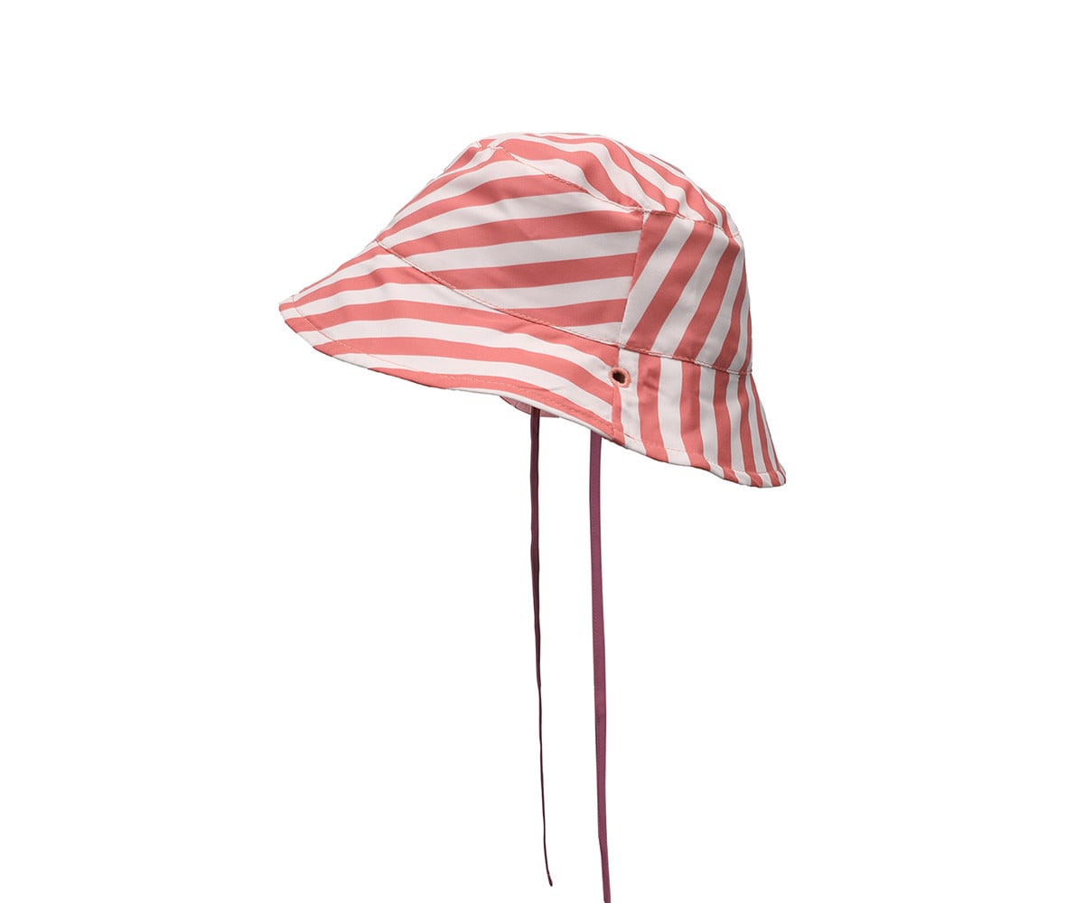 Cappello Reversibile Stripes Bloom & Blush