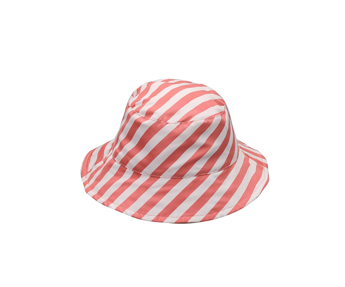 Cappello Reversibile Stripes Bloom & Blush