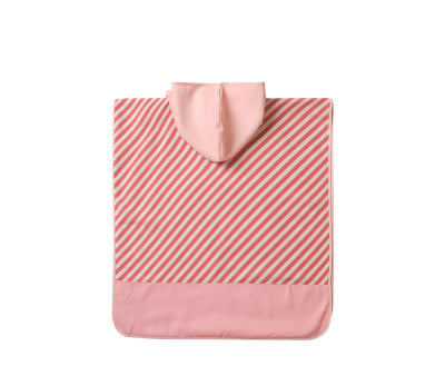 Beach Poncho Stripes Bloom & Blush