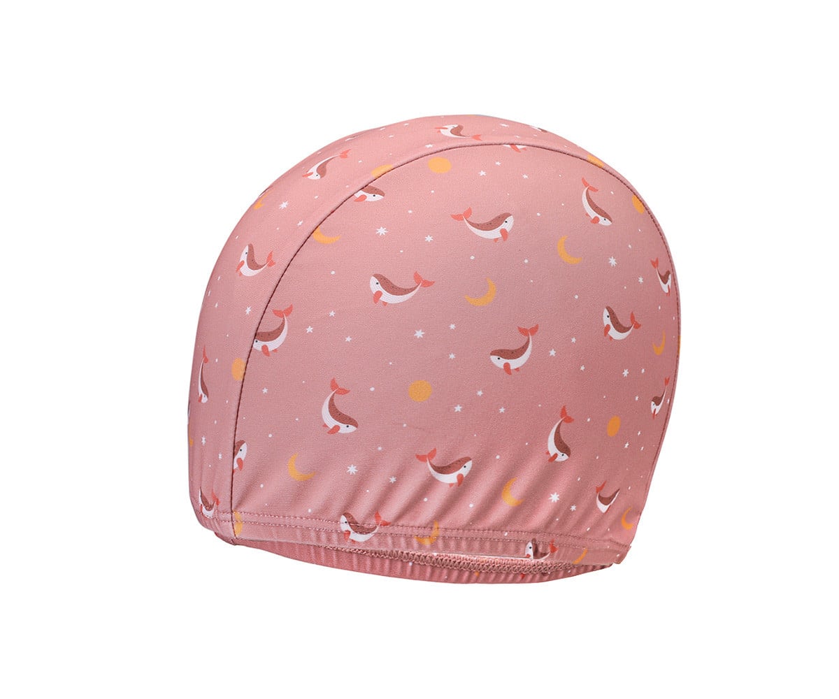 Touca de Natação Infantil Whale Pink