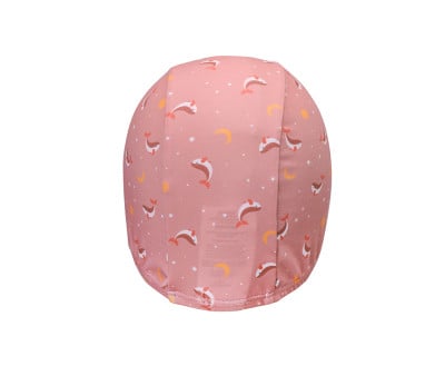 Touca de Natação Infantil Whale Pink