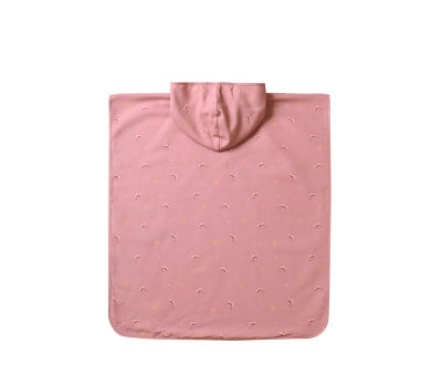 Poncho de Playa Whale Pink
