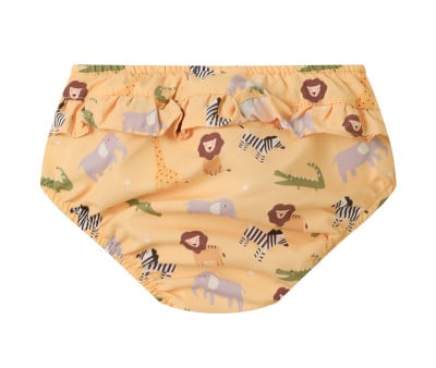 Cueca com fraldas Wild Animals Folhos