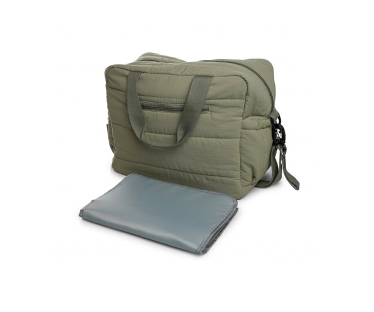 Borsa Passeggino Pluméa con Fasciatoio Cactus Green