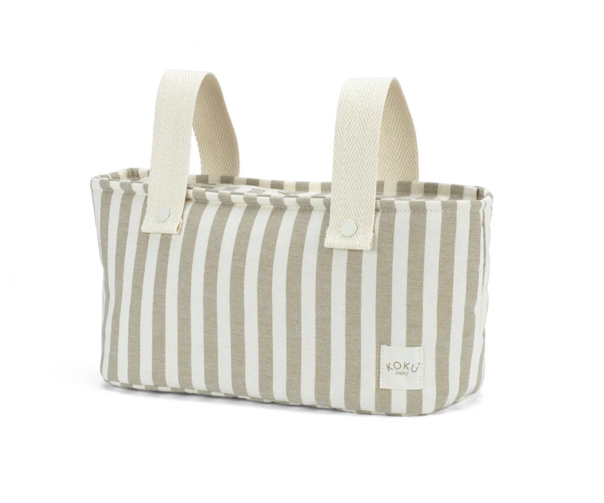 Borsa Mini Stripe Topo Green