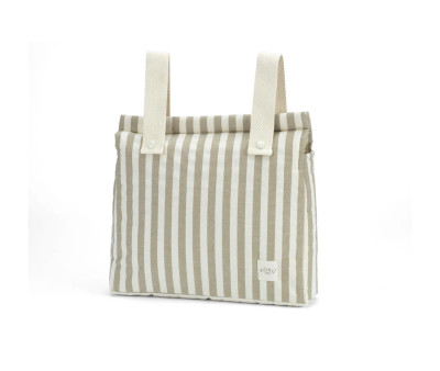 Borsa Organizer Stroller Stripe Mouse Green