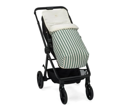 Sacco Passeggino Stripe Green Khaki