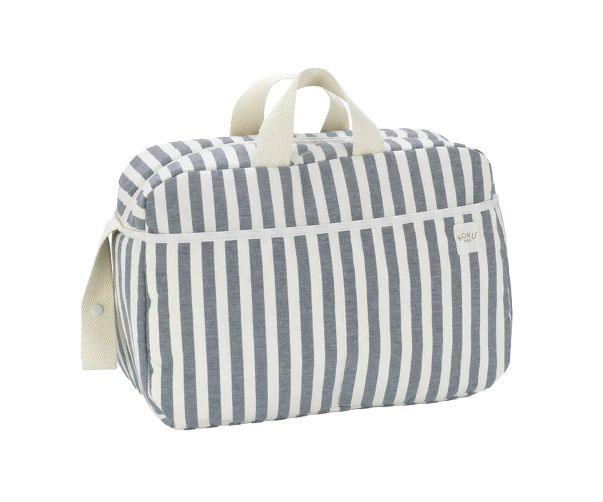 Borsa Passeggino Stripe Navy Blue