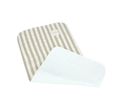 Cambiador impermeable Stripe Topo Green