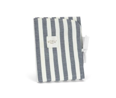 Cambiador impermeable Stripe Navy Blue