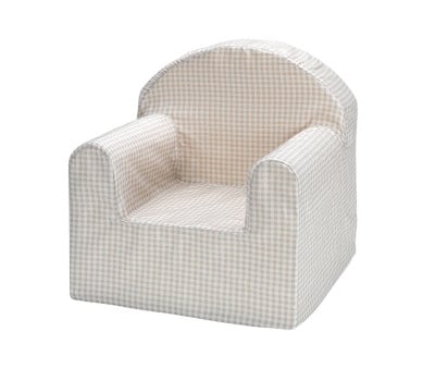 Sillón Infantil Vichy Rosa Palo
