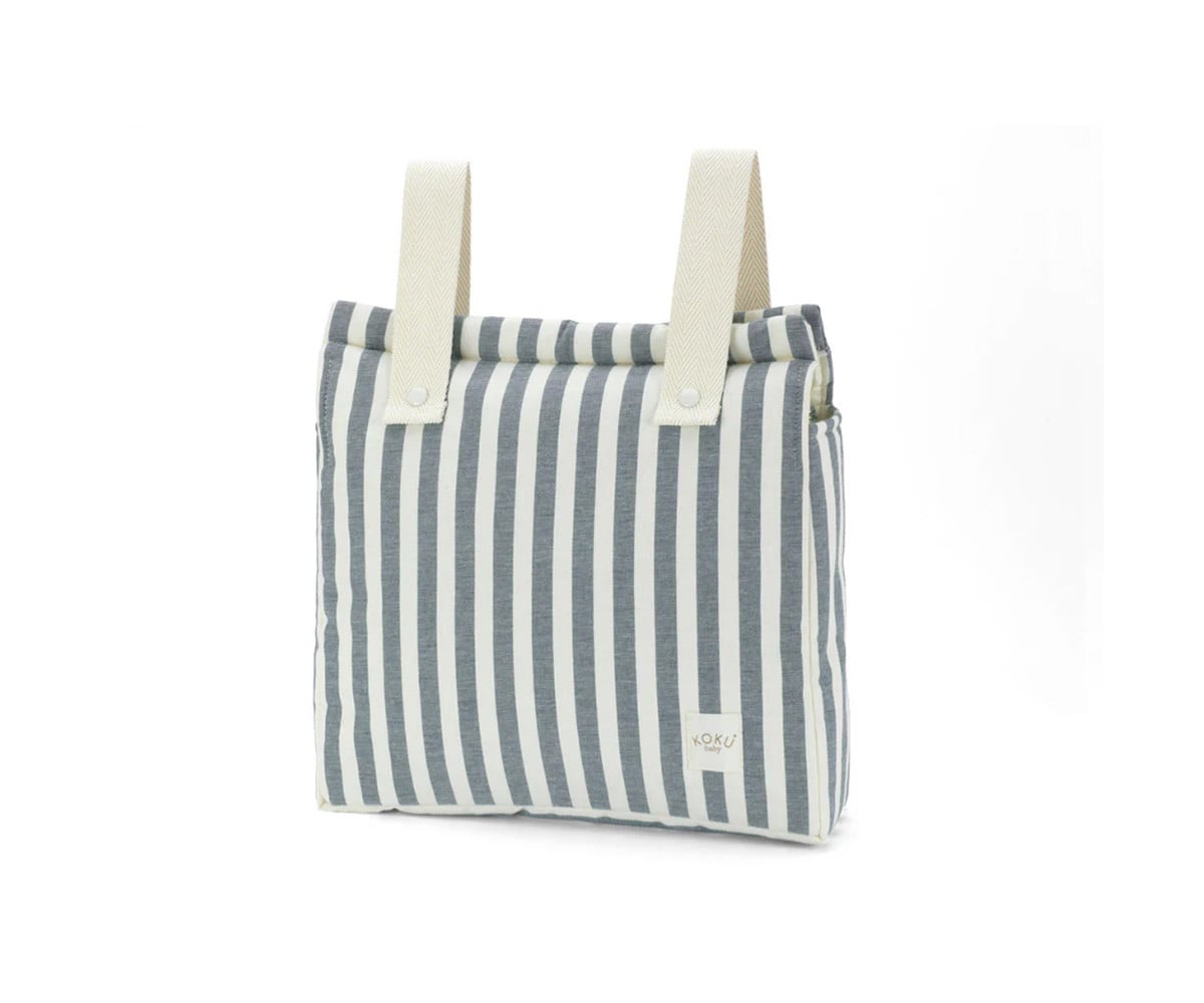 Borsa Organizer Passeggino Stripe Navy Blue