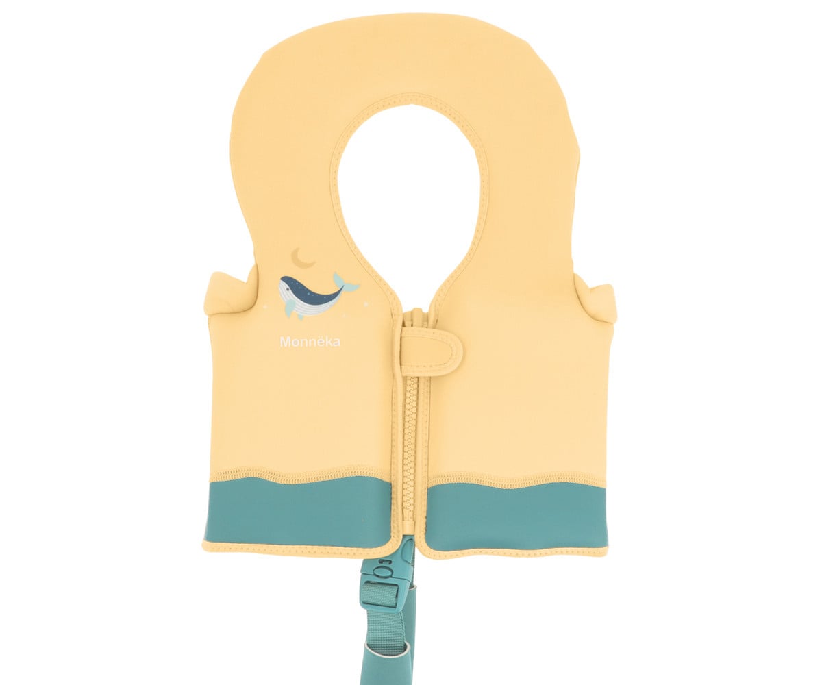 Colete flutuador Whale Teal Learning  1-2 anos