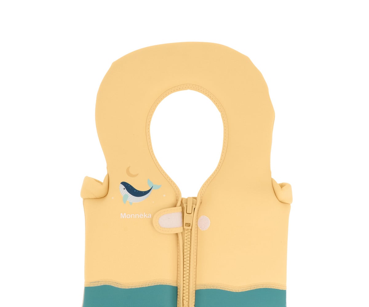 Colete flutuador Whale Teal Learning  1-2 anos