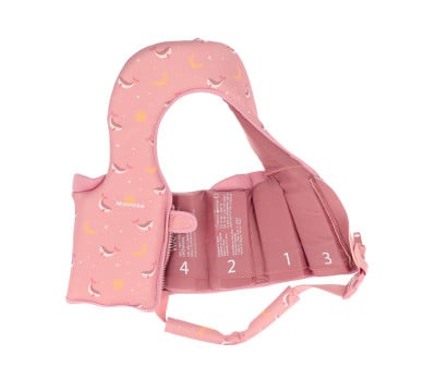 Colete Flutuador Whale Pink Learning 1 a 2 anos