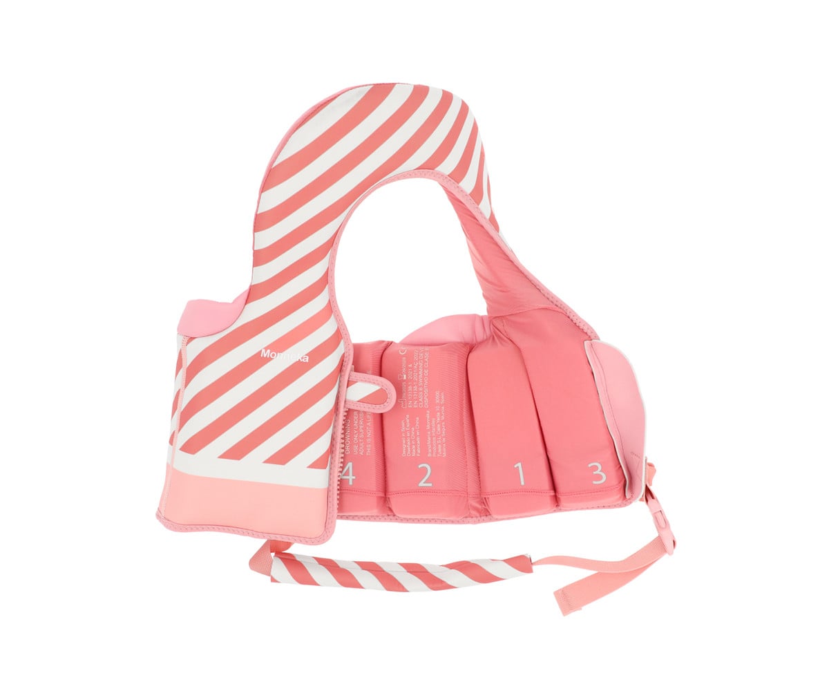 Colete flutuante Stripes Bloom & Blush Learning  1 a 2 anos