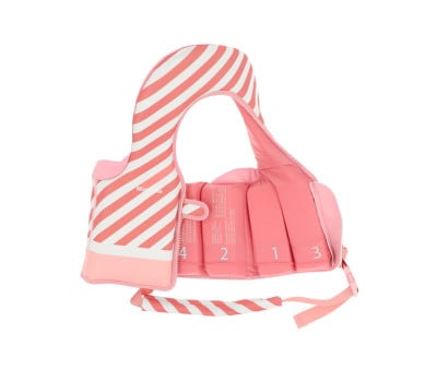 Colete flutuante Stripes Bloom & Blush Learning  1 a 2 anos