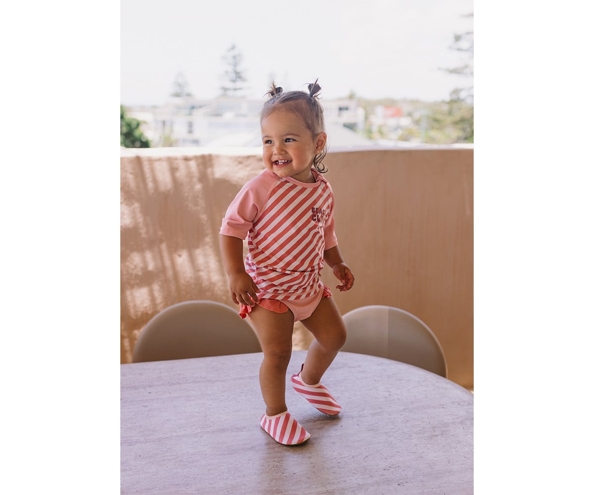 Costume Slip Stripes Bloom & Blush