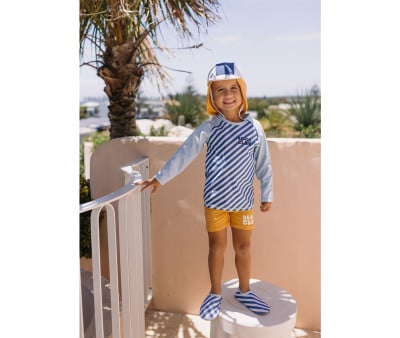 Bañador Short Stripes Blues & Beyond