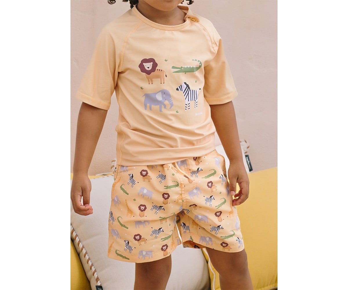 Camiseta de proteção solar Wild Animals