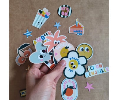Aimants « Les Petits Moods » par Taxi Brousse