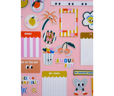 Aimants « Les Petits Moods » par Taxi Brousse