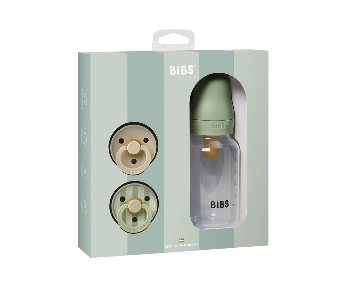 Coffret Cadeau BIBS Baby Sprinkle Sage