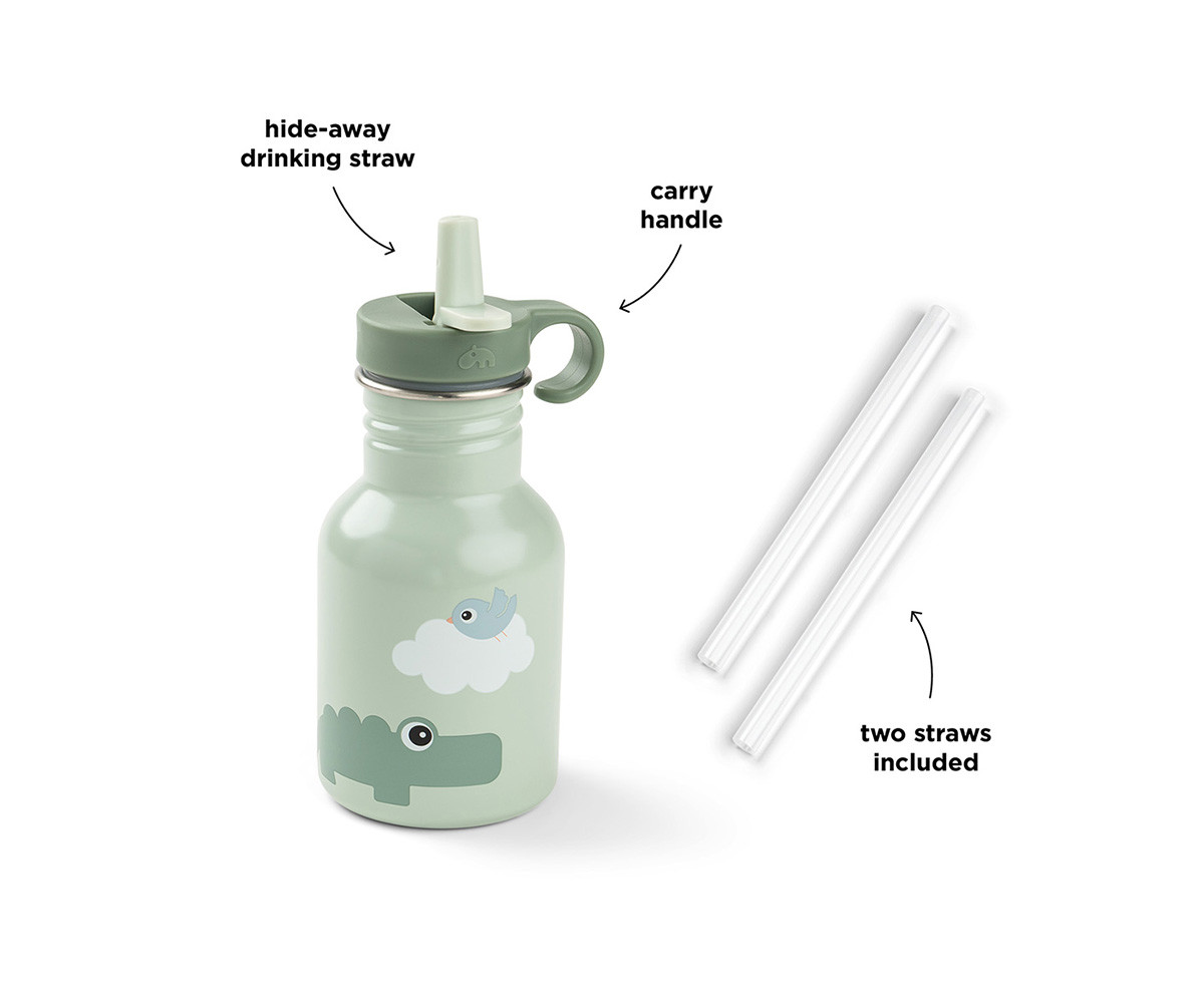 Gourde en Acier Playground Green 350 ml