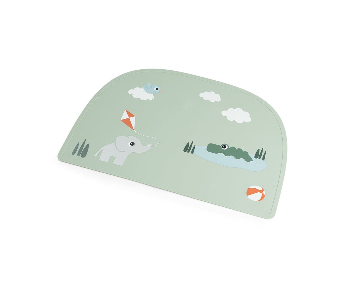 Set de Table en Silicone Playground Green