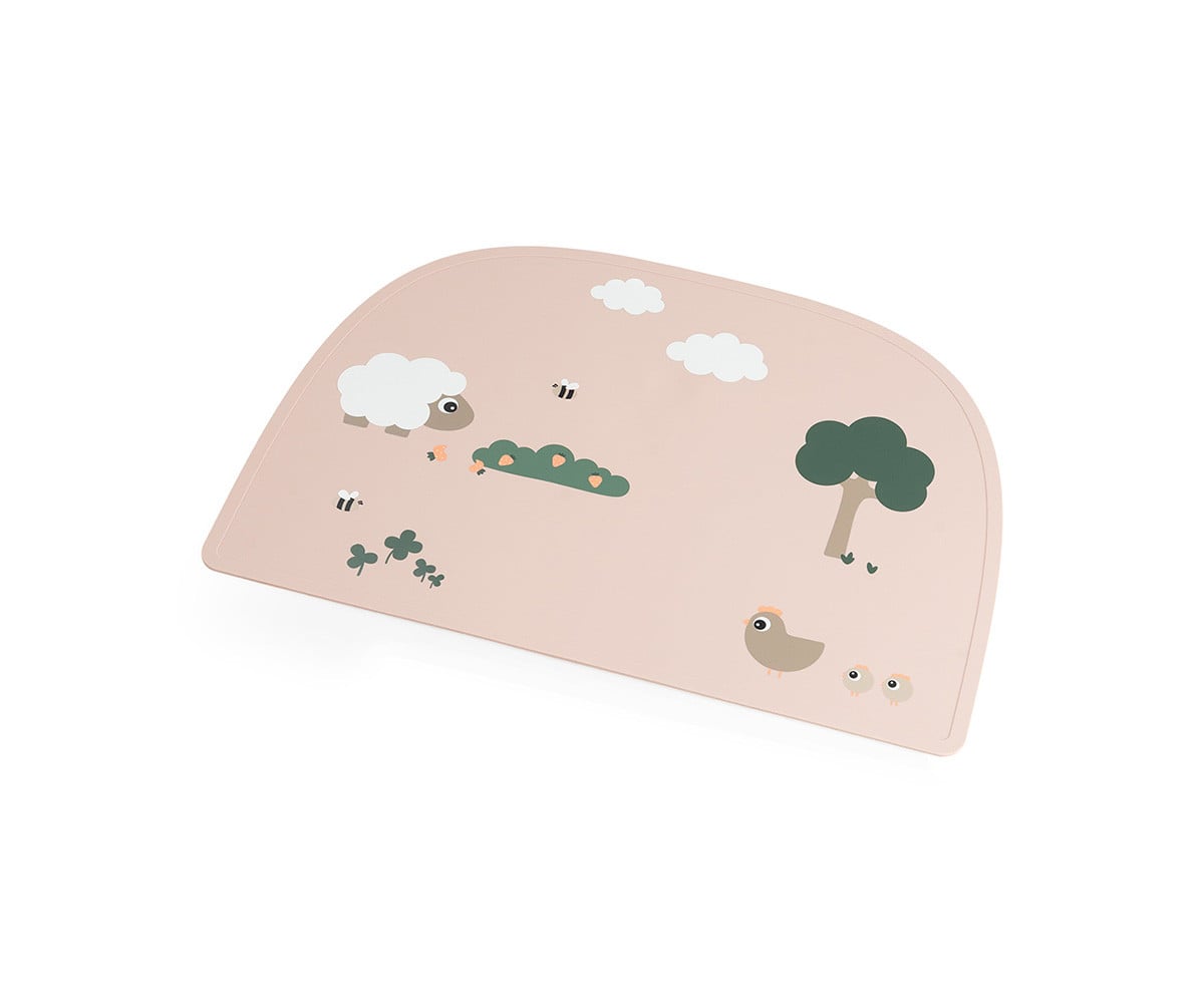 Tovaglietta Silicone Tiny Farm Powder