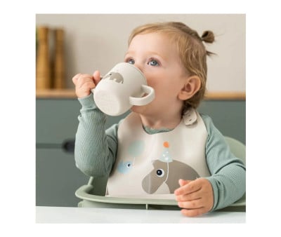 Silicone Bib Celebration Sand