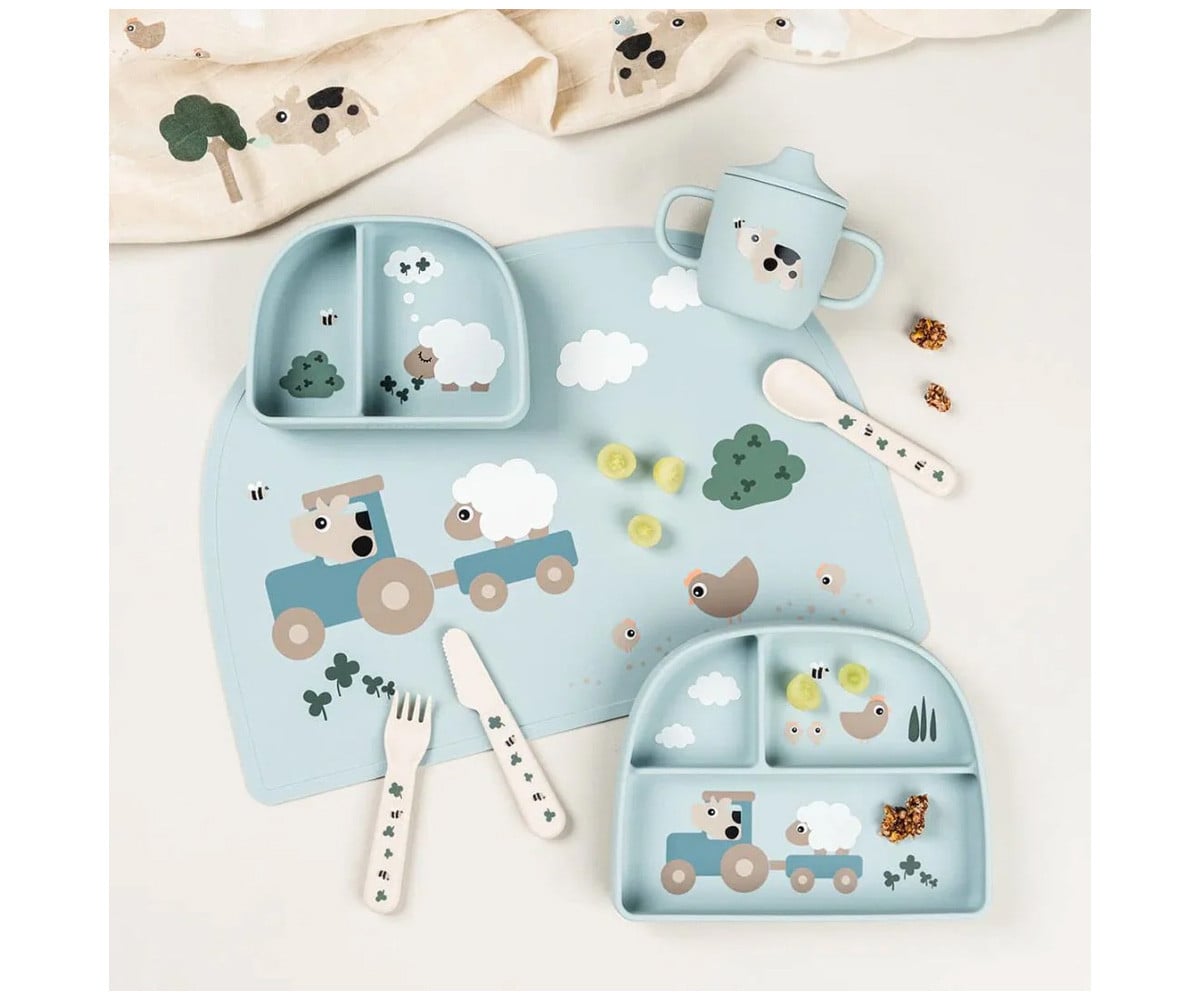 Training Cup Tiny Farm Blue