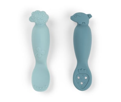 Set de Cucharas de Aprendizaje Tiny Farm Blue
