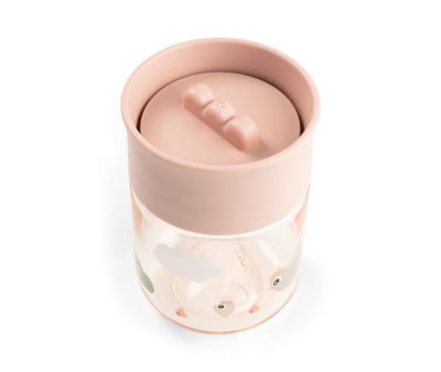 Copo de aprendizagem Tiny Farm Powder 360°