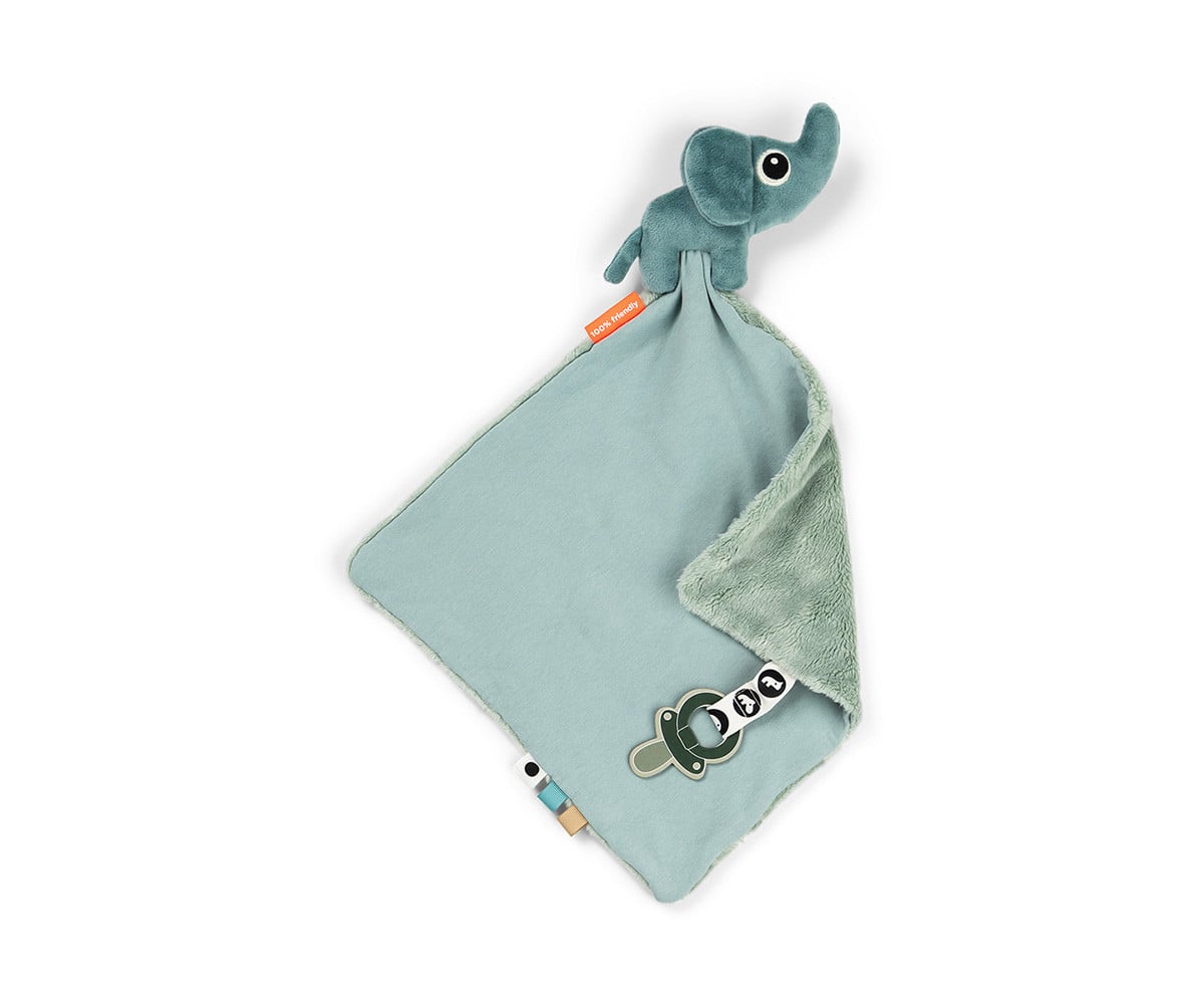 Doudou Portaciuccio Elphee Blue Personalizzabile