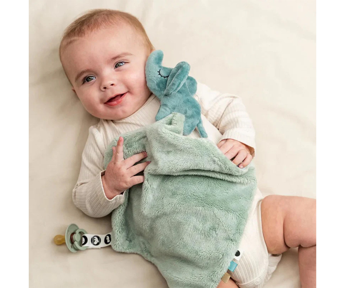 Doudou Portaciuccio Elphee Blue Personalizzabile