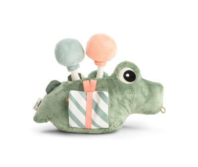 Specchio Tummy Time con Attività Sensoriali Croco Green