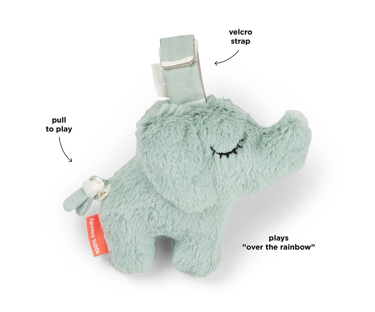 Elphee Peluche Appendibile Musicale Blue